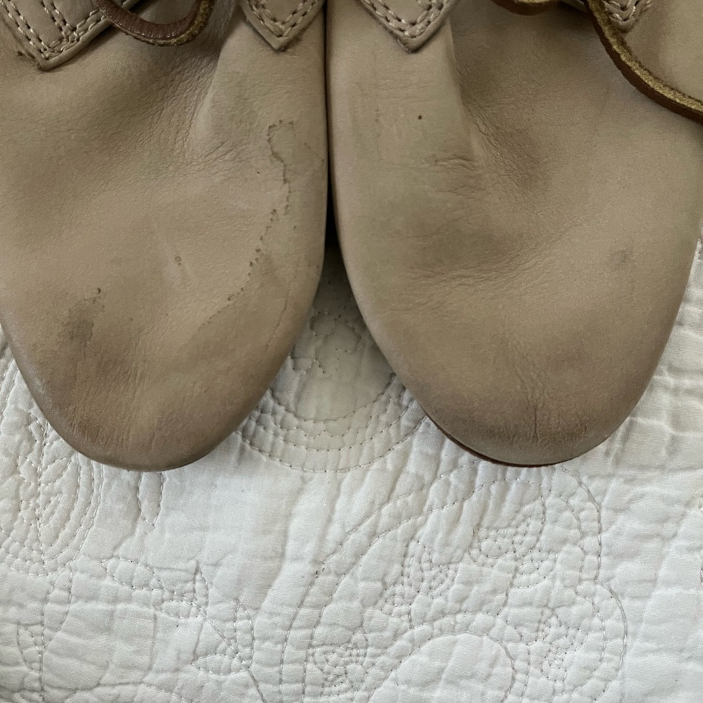 Frye light grey Leather Oxford - Picture 7 of 10
